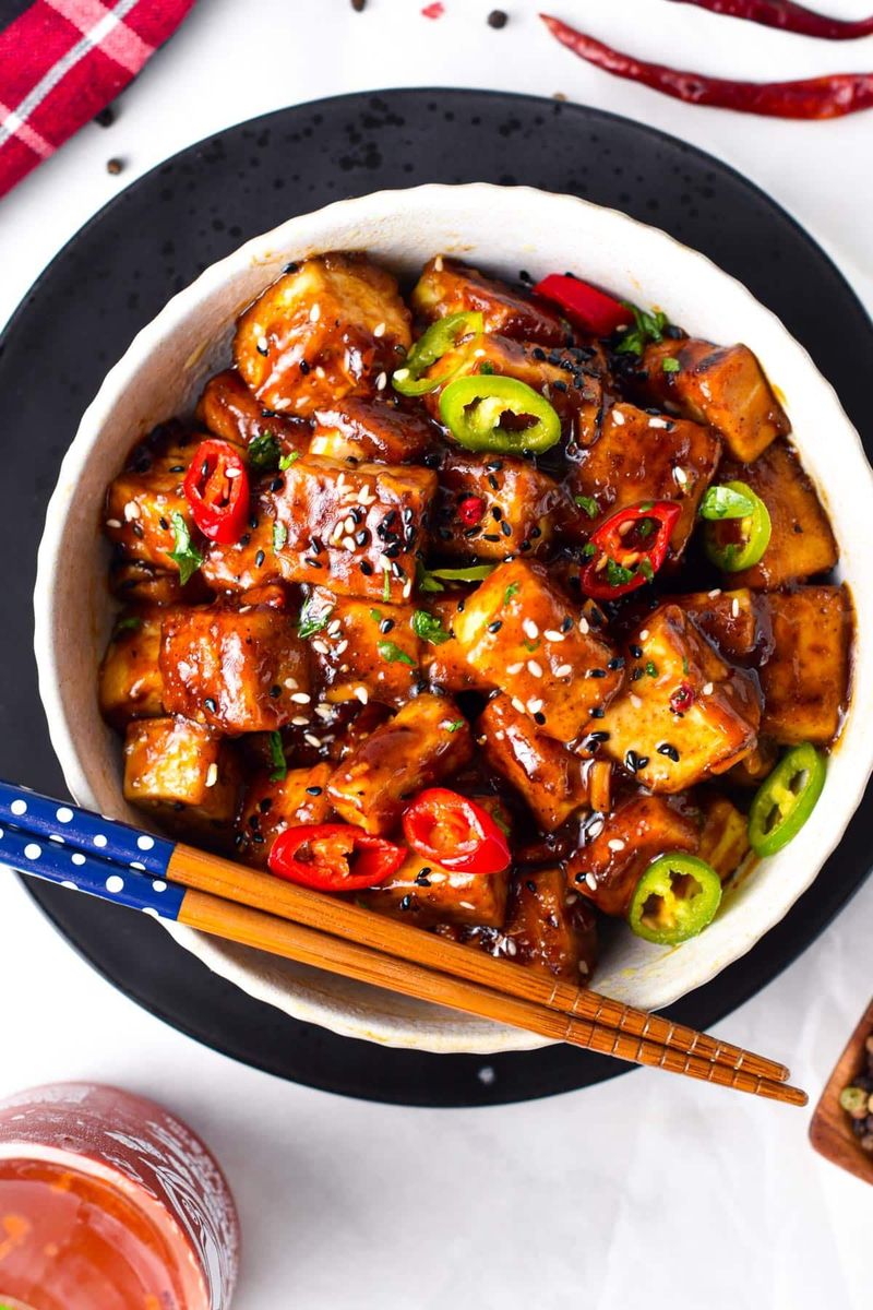 Spicy Szechuan Tofu