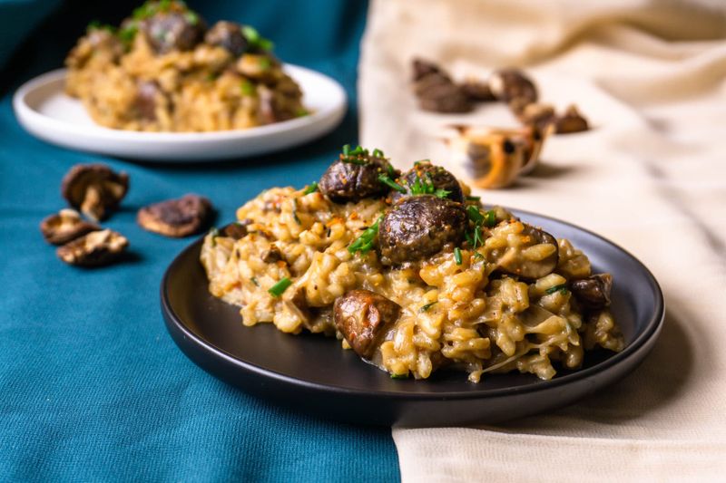 Creamy Mushroom Risotto