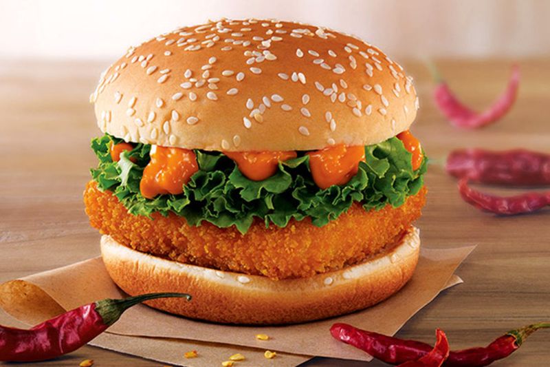 McSpicy Paneer Burger