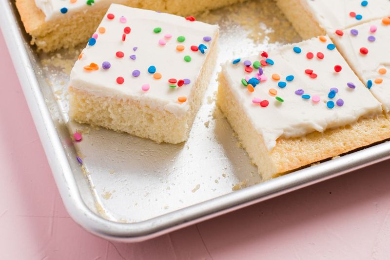 Classic Vanilla Sheet Cake