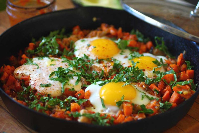 Skillet Sweet Potato Hash