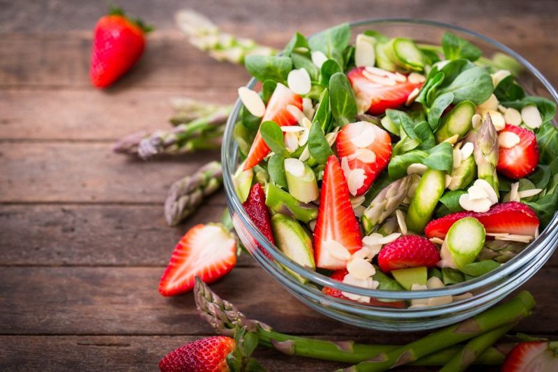 Asparagus and Strawberry Delight