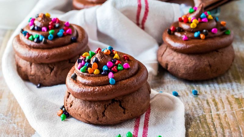 Galaxy Swirl Cookies