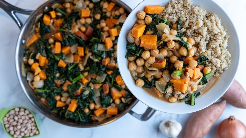 7. Chickpea Stir Fry