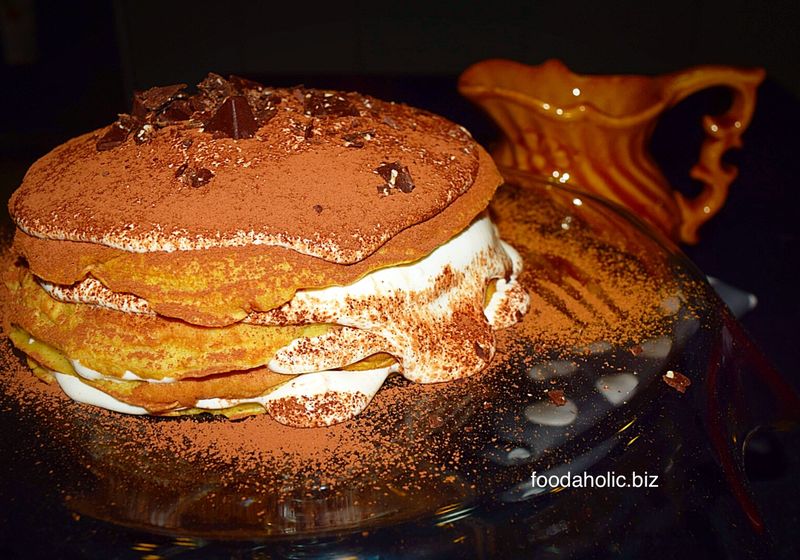 Tiramisu Pancakes