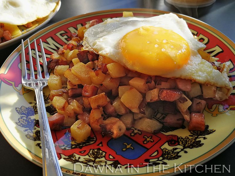 Bologna Breakfast Hash