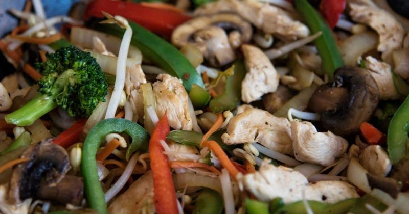 10. Chicken and Vegetable Stir Fry