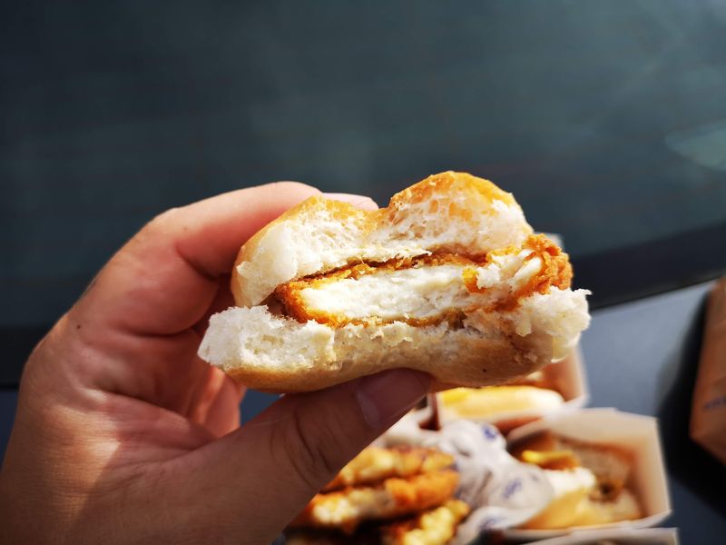 White Castle Chicken Breast Sandwich