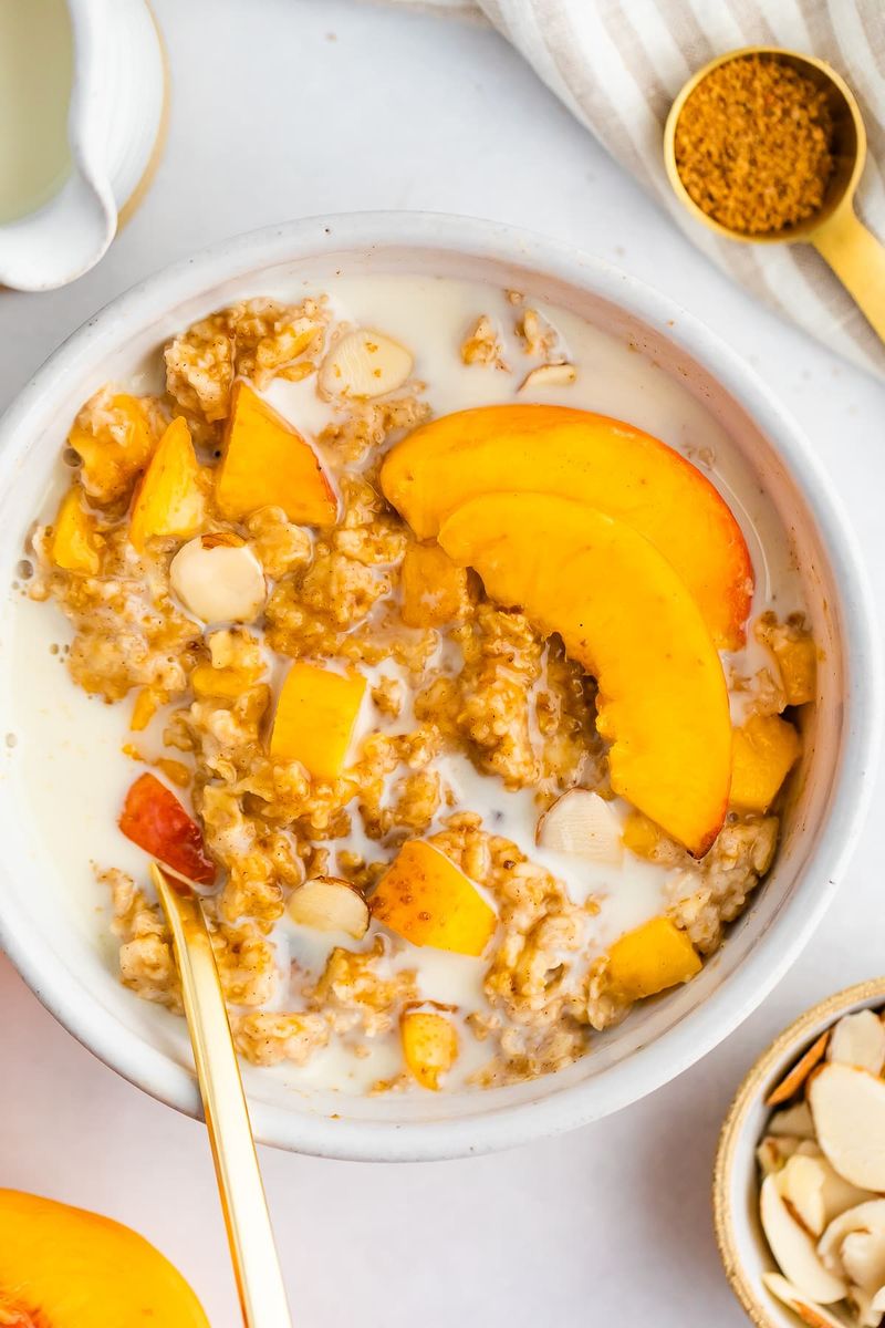 Peach Oatmeal Delight