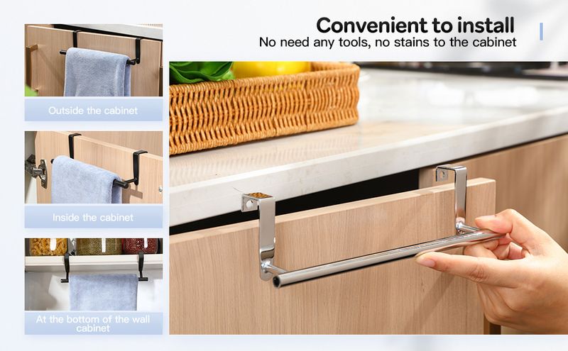 Over-Cabinet Towel Rack