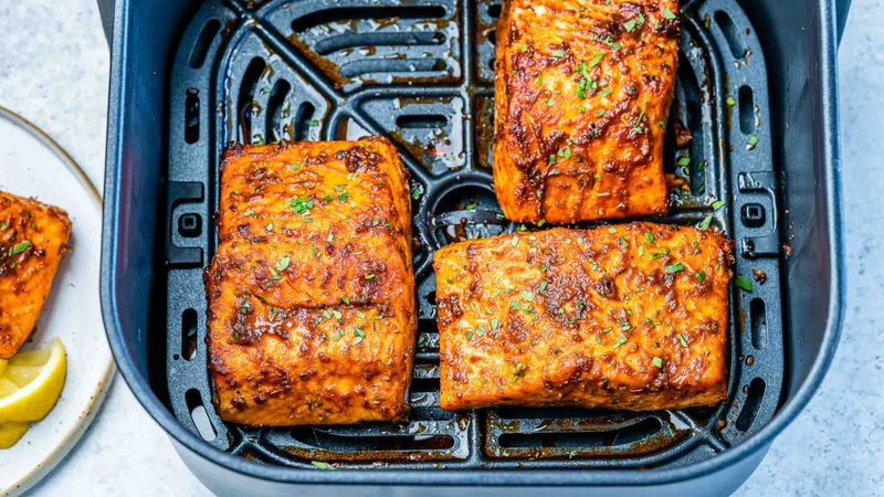 Air Fryer Salmon