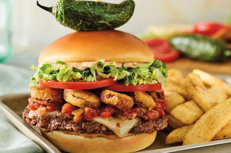 Arizona's Spicy Jalapeño Burger