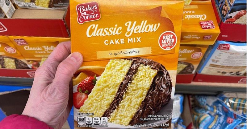 Aldi's Baker's Corner Cake Mix