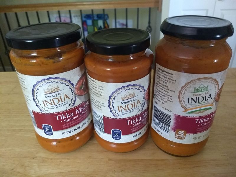 Aldi's Journey to India Tikka Masala Sauce