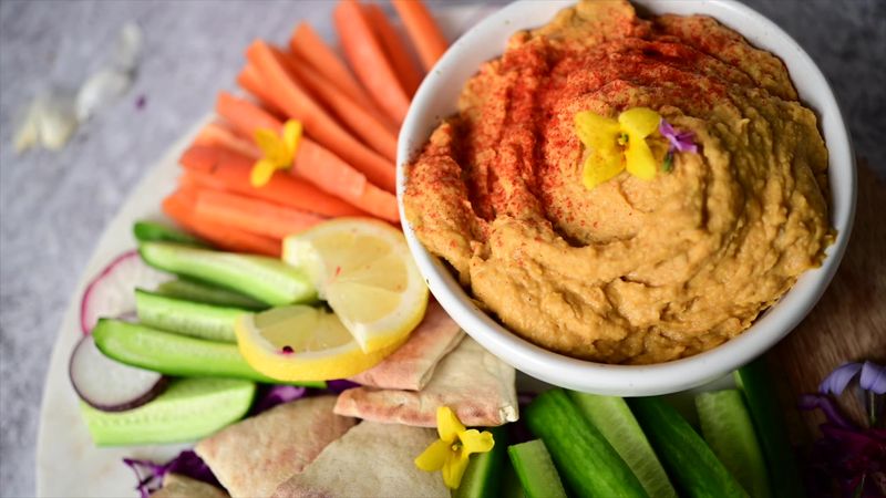 Hummus with Veggies