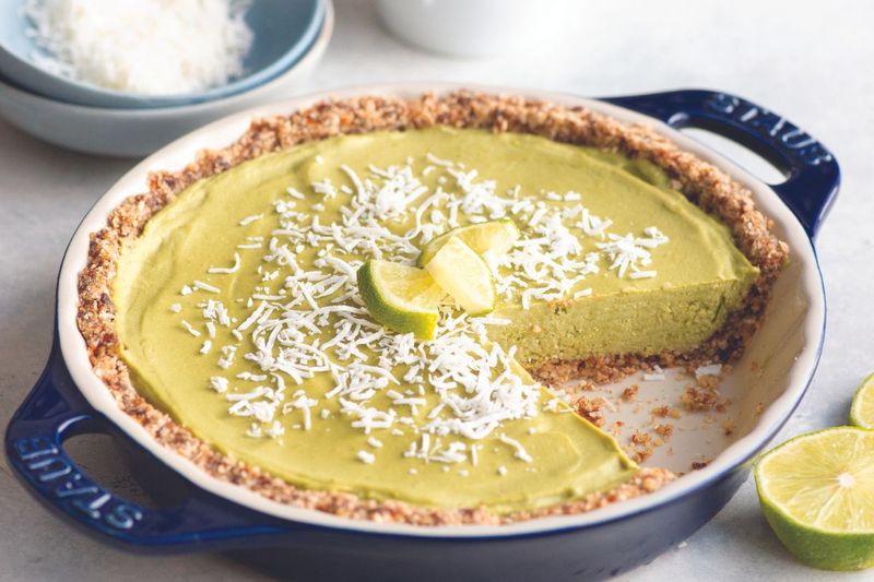 Avocado Key Lime Pie
