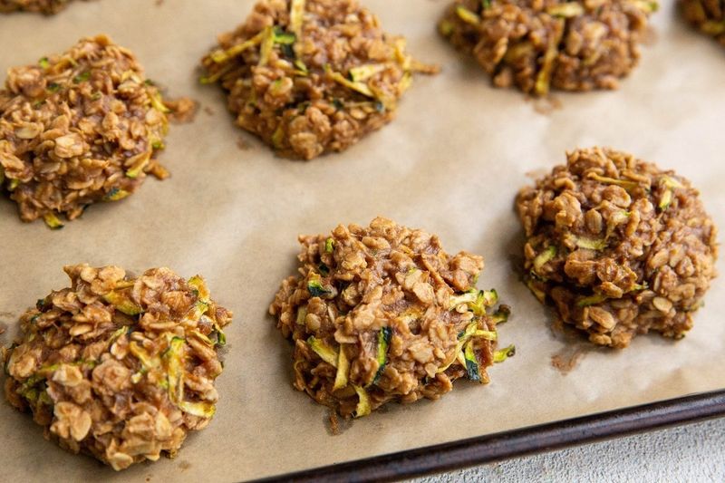 Zucchini Oatmeal Cookies