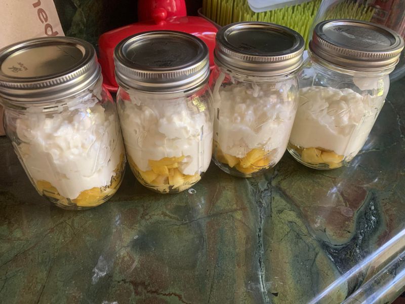 Cottage Cheese with Pineapple