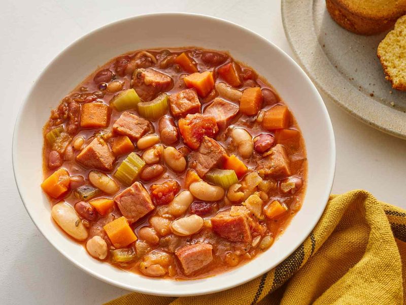 Amish Ham and Bean Soup