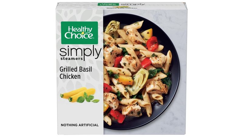 Healthy Choice Cafe Steamers Grilled Basil Chicken
