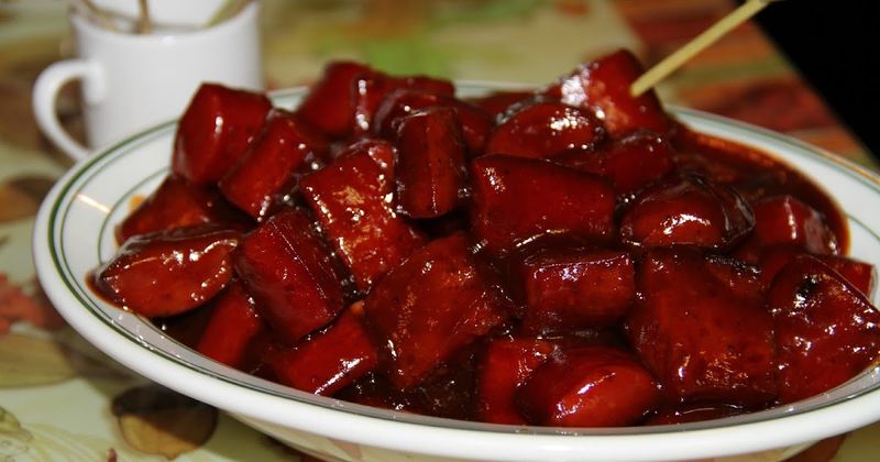 Maple-Glazed Andouille