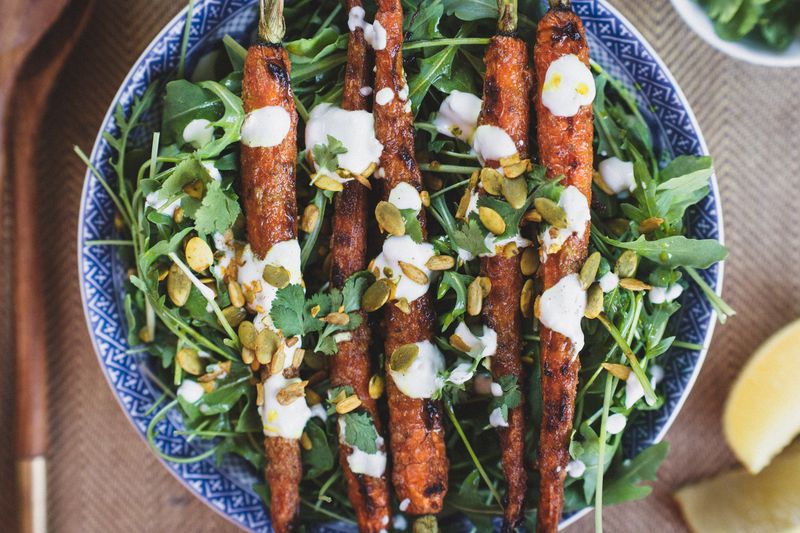 Roasted Carrot Salad