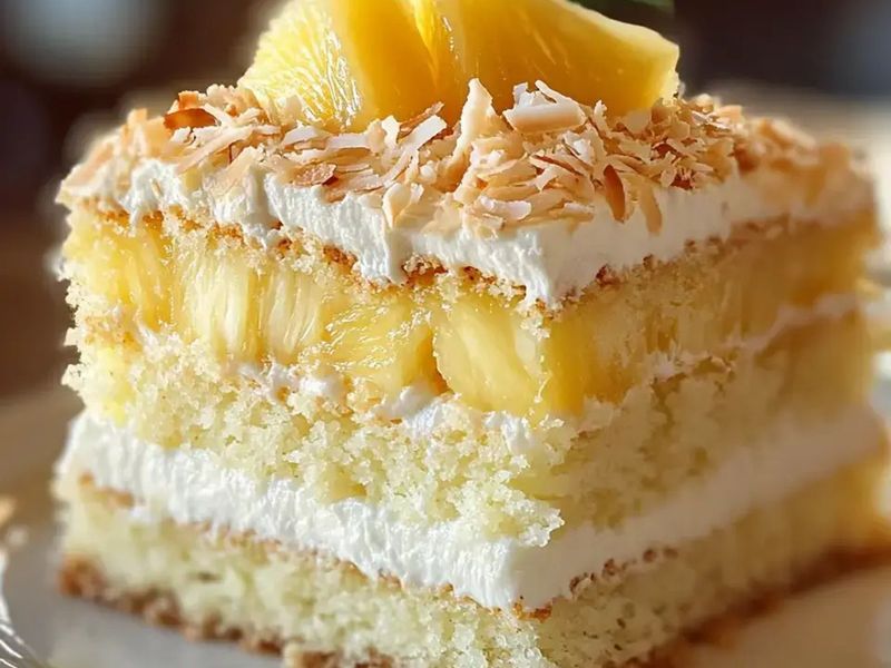 Coconut Pineapple Cake
