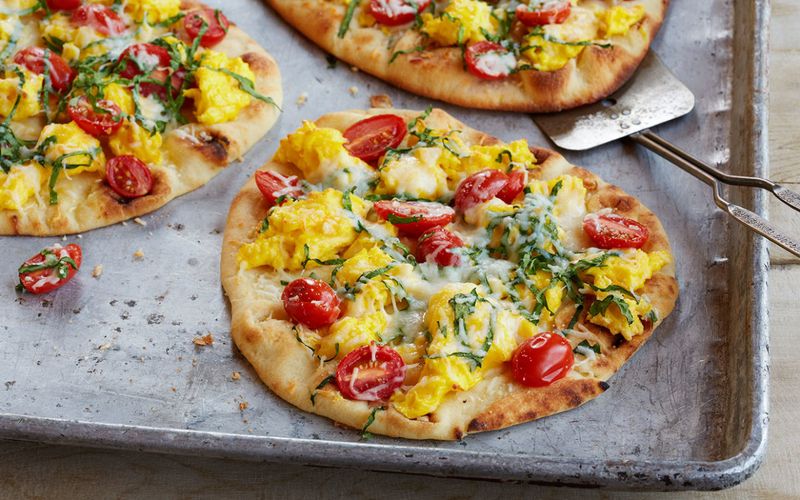 Mini Breakfast Pizzas