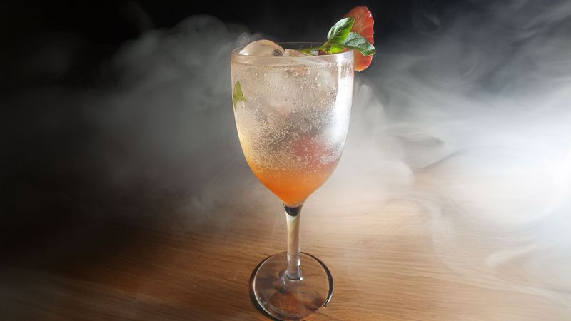 Strawberry Basil Spritz