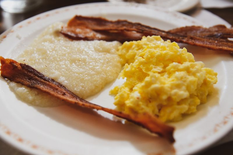 Bacon and Cheese Grits