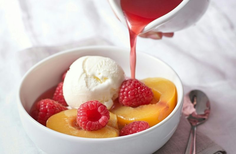 Peach Melba