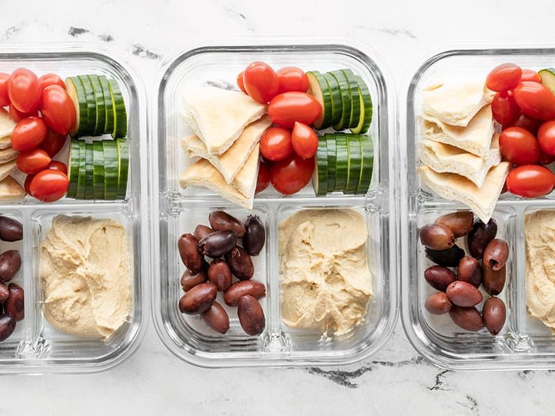 Hummus and Veggies