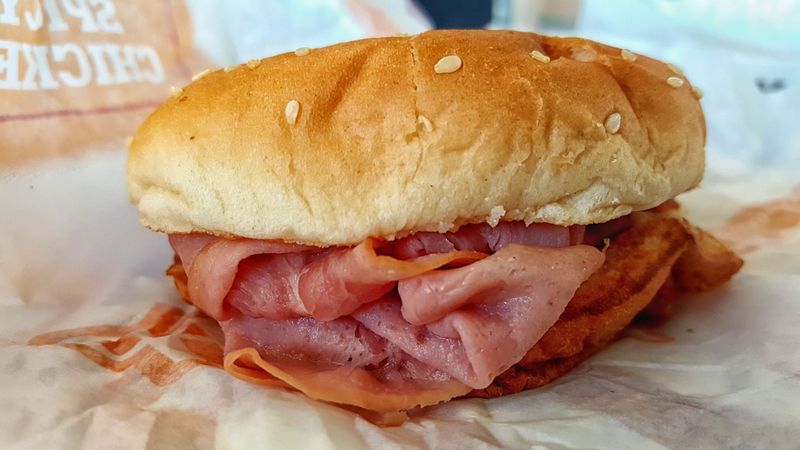 Hardee's Hot Ham and Cheese