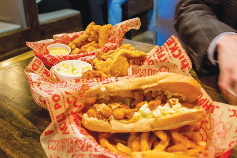 Arkansas - Fried Catfish Po' Boy