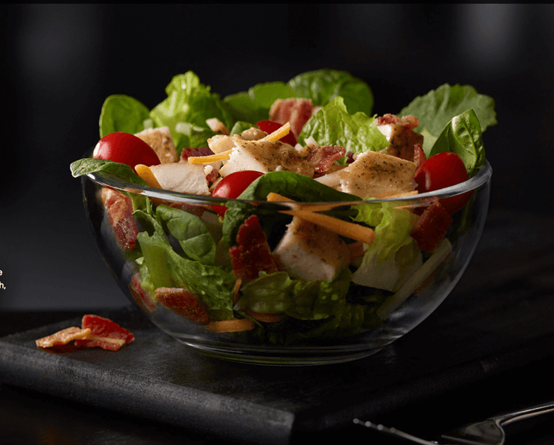 Bacon Ranch Grilled Chicken Salad