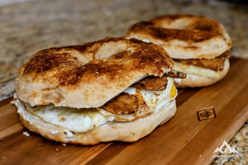 Maple Bacon Bagel