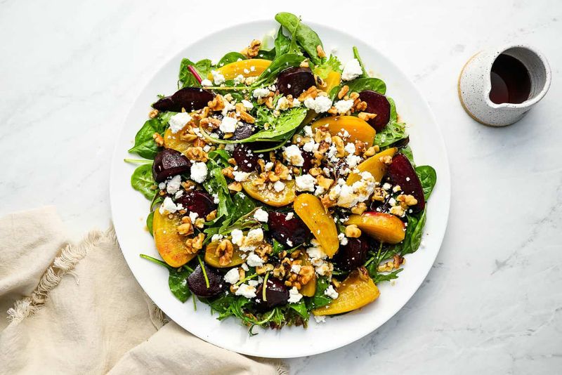 Beet and Goat Cheese Salad
