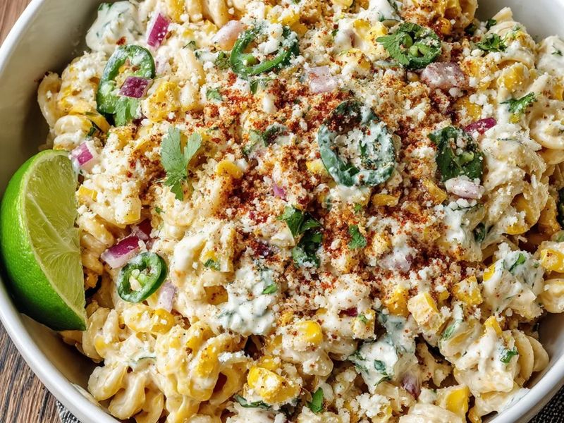 Mexican Street Corn Pasta Salad