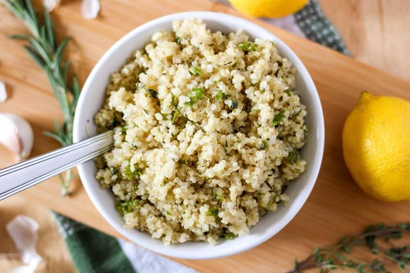 Lemon Herb Quinoa Salad