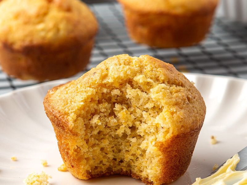 Fresh Cornbread Muffins