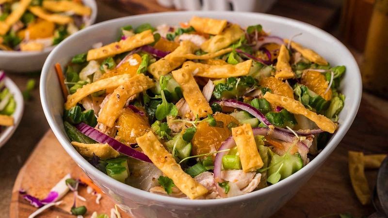 Asian-Inspired Caesar Salad