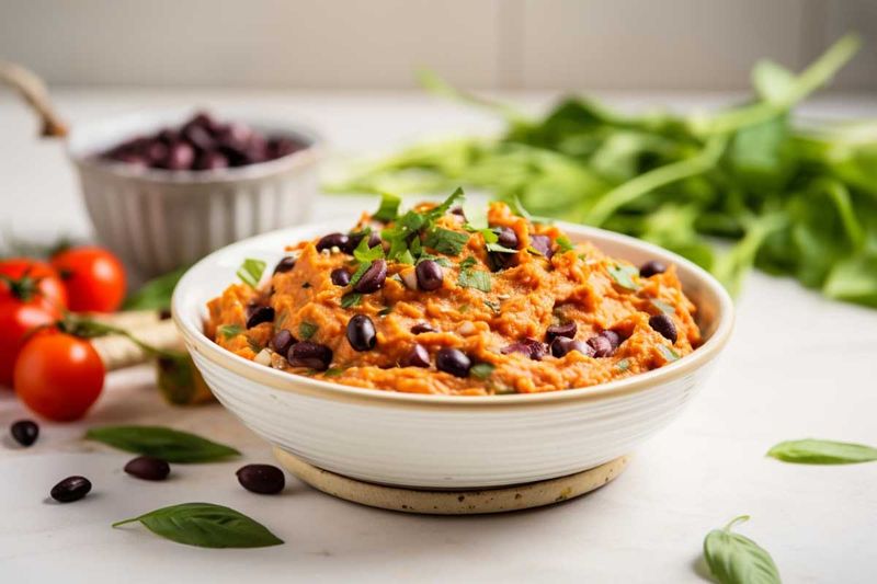 Sweet Potato and Black Bean Dip