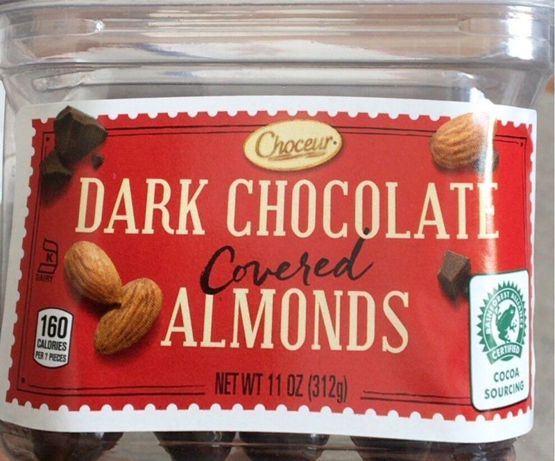 Dark Chocolate Almonds