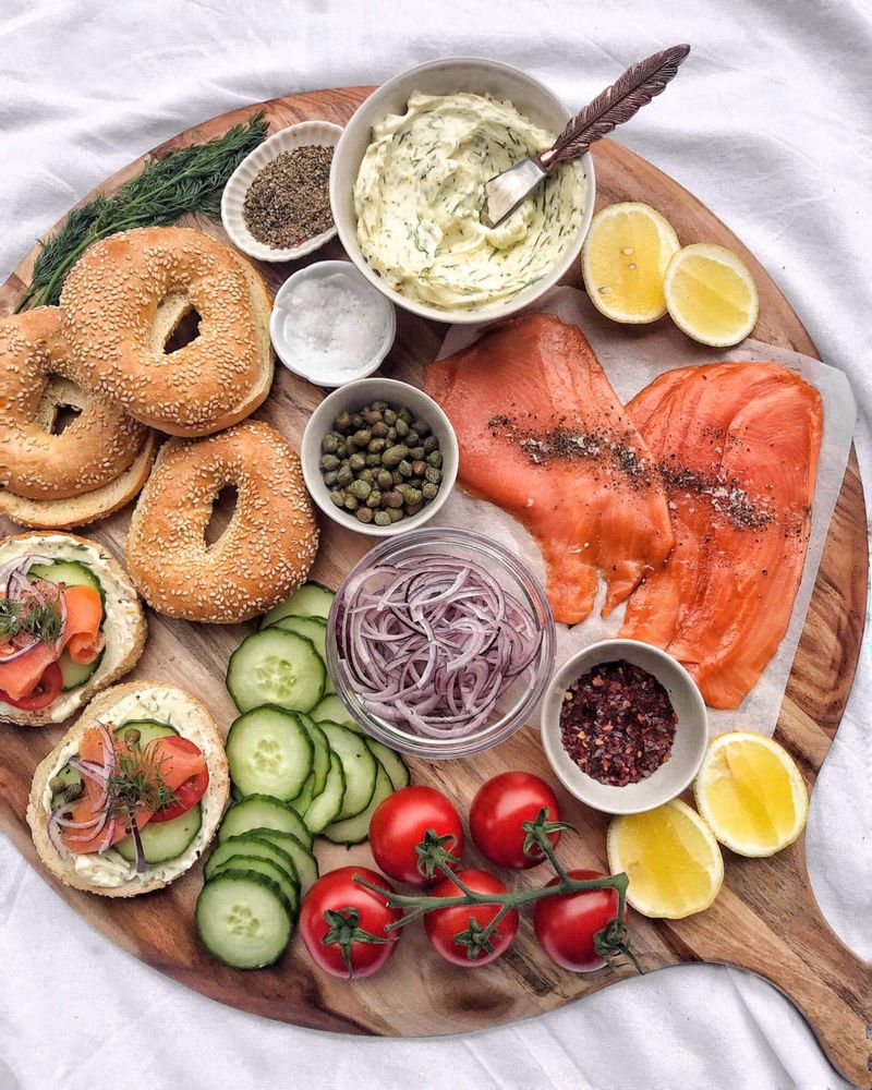 Smoked Salmon Bagel