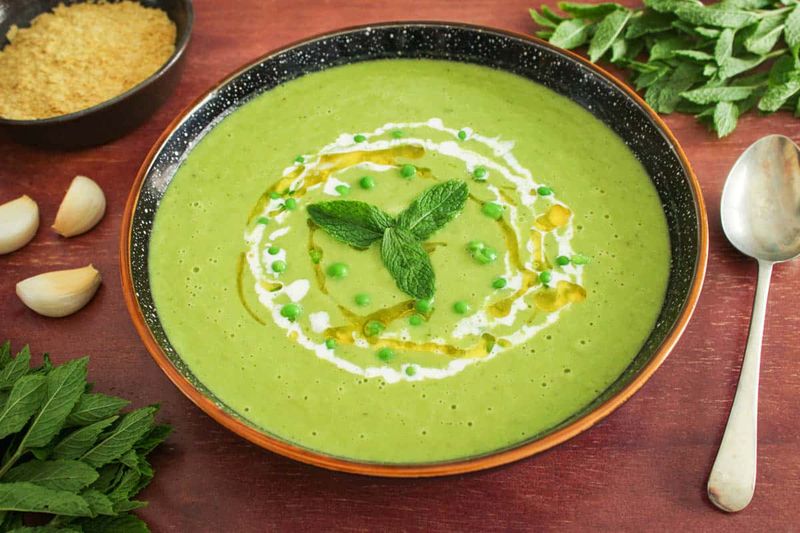 Minty Pea Soup