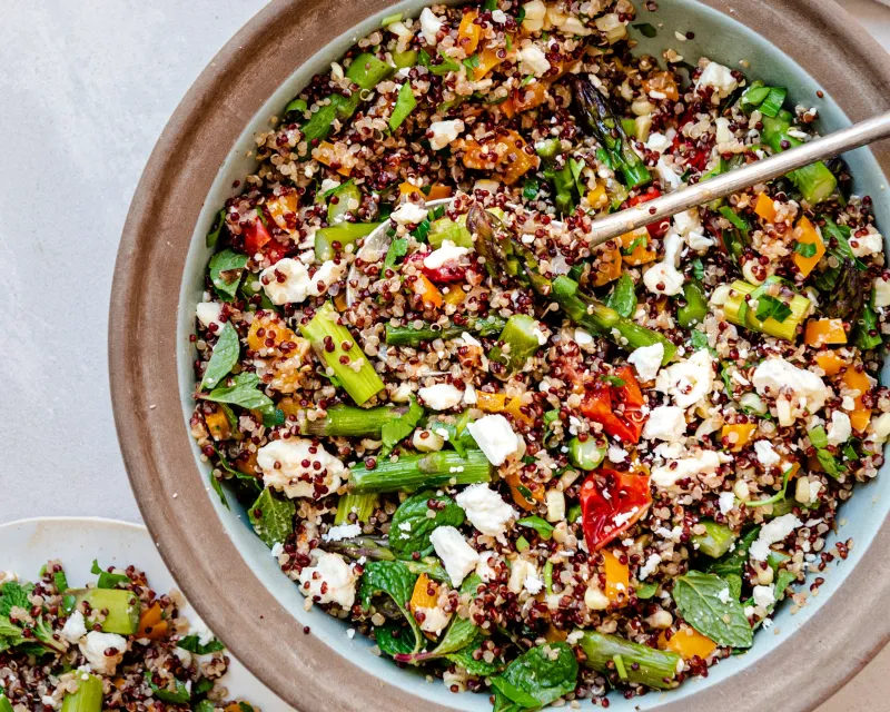 Quinoa Salad with Roasted Vegetables