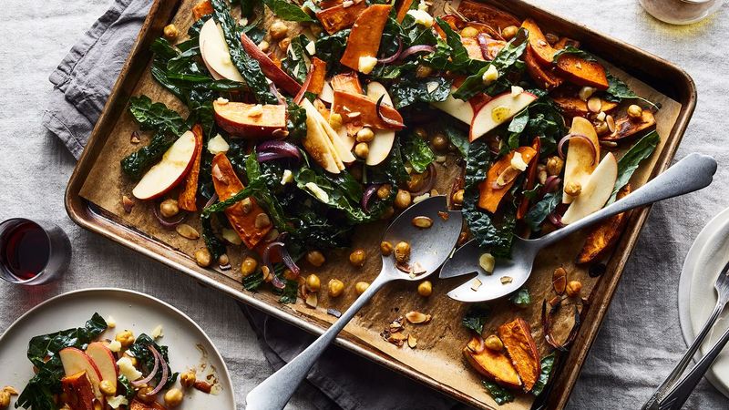 Kale and Roasted Vegetable Salad