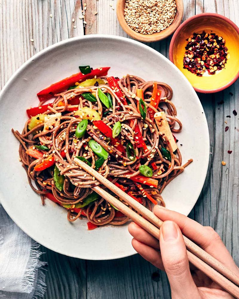 Asian Sesame Noodle Salad