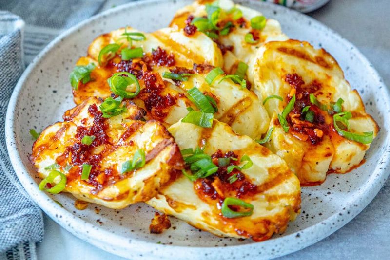 Grilled Halloumi Cheese