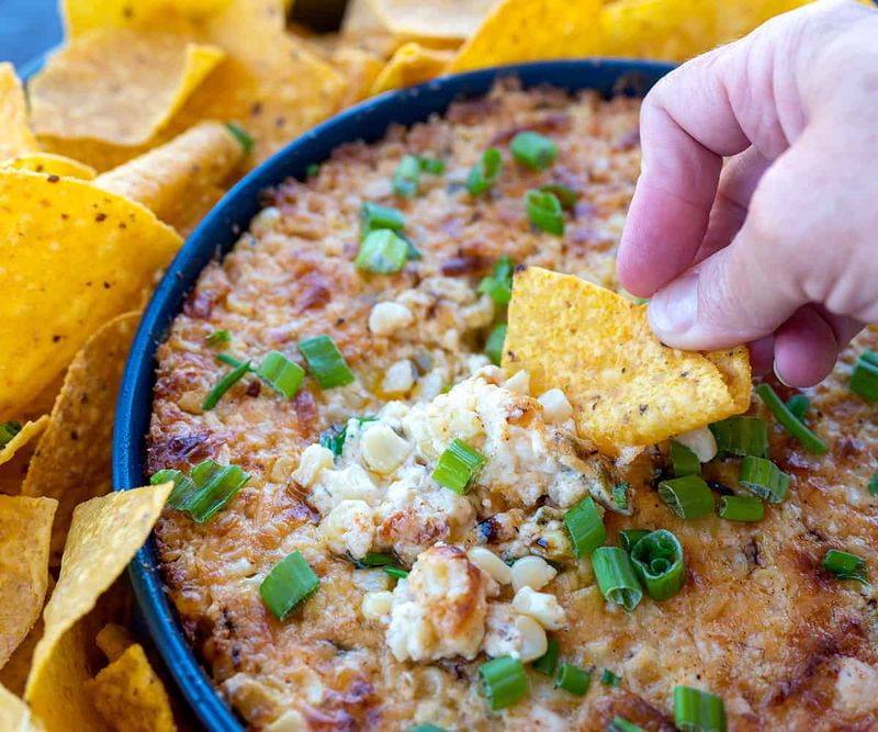 Grilled Corn Dip